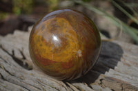 Polished Ocean Jasper Spheres  x 3 From Madagascar