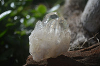 Natural Cascading Clear Quartz Crystals  x 12 From Luena, Congo - Toprock Gemstones and Minerals 