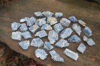 Natural New Sky Blue Calcite Specimens  x 70 From Spitzkop, Namibia - Toprock Gemstones and Minerals 