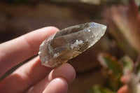 Natural Clear Smokey Quartz Crystals x 35 From Malawi