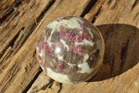 Polished Pink Tourmaline Rubellite Spheres x 3 From Madagascar - TopRock