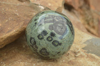 Polished Stromatolite / Kambamba Jasper Spheres  x 2 From Mahajanga, Madagascar - TopRock