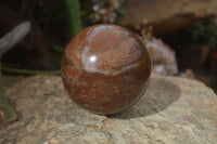 Polished Ocean Jasper Spheres  x 3 From Madagascar