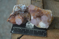 Natural Rare Spirit Ametrine Quartz Specimens  x 6 From Boekenhouthoek, South Africa - Toprock Gemstones and Minerals 