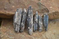 Natural Small Semi Translucent Blue Kyanite Crystals  x Sold per 1 Kg -  From Karoi, Zimbabwe - TopRock