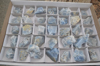 Natural New Sky Blue Calcite Specimens  x 35 From Spitzkop, Namibia