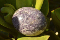 Polished Lithium Mica Purple Lepidolite Palm Stones (Some With Pink Rubellite) x 24 From Madagascar - TopRock