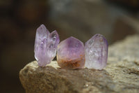 Natural Mini Amethyst Crystals  x 70 From Chiredzi, Zimbabwe