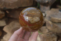 Polished Ocean Jasper Spheres  x 3 From Madagascar