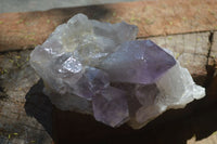 Natural Jacaranda Amethyst Clusters  x 3 From Mumbwa, Zambia - Toprock Gemstones and Minerals 