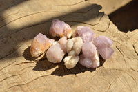 Natural Small Spirit Quartz Crystals & Clusters  x 48 From Boekenhouthoek, South Africa - TopRock