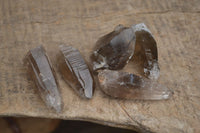 Natural Clear Smokey Quartz Crystals x 35 From Malawi