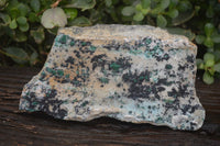 Natural Drusy Coated Chrysocolla Dolomite Specimen x 1 From Likasi, Congo