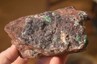 Natural Drusy Coated Ball Malachite On Dolomite Specimens  x 2 From Likasi, Congo