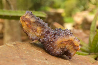 Natural Dark "Amethystos" Amethyst Clusters  x 15 From Kwaggafontein, South Africa - TopRock