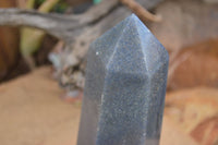 Polished Blue Lazulite Point x 1 From Madagascar - TopRock