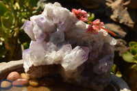 Natural Large Stunning Jacaranda Amethyst Vug Cluster  x 1 From Zambia - TopRock