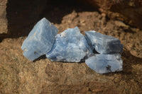 Natural New Sky Blue Calcite Specimens  x 70 From Spitzkop, Namibia - Toprock Gemstones and Minerals 