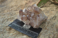 Natural Red Hematoid Quartz Specimens x 6 From Karoi, Zimbabwe