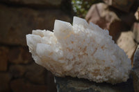 Natural Extra Large Floater Pineapple Candle Quartz Specimen  x 1 From Madagascar