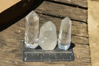 Polished Clear Quartz Crystal Points x 24 From Madagascar - TopRock