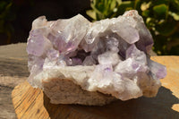 Natural Large Stunning Jacaranda Amethyst Vug Cluster  x 1 From Zambia - TopRock