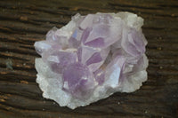 Natural Jacaranda Amethyst Clusters x 2 From Zambia