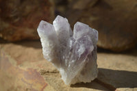 Natural Sugar Amethyst Clusters  x 4 From Solwezi, Zambia