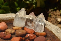 Polished Clear Quartz Crystal Points x 24 From Madagascar - TopRock