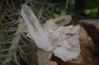 Natural Mixed Selection Of Quartz Clusters  x 12 From Madagascar