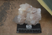 Natural Cascading White Phantom Smokey Quartz Clusters  x 3 From Luena, Congo - Toprock Gemstones and Minerals 