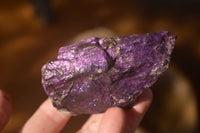 Natural Metallic Purpurite Cobbed Specimens x 12 From Erongo, Namibia