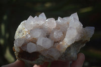 Natural Spirit Amethyst Quartz Clusters x 3 From Boekenhouthoek, South Africa