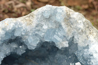 Natural XXL Blue Celestite Geode Specimen x 1 From Sakoany, Madagascar - TopRock