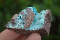 Natural Mixed Salrose & Chrysocolla Dolomite Specimens  x 24 From Kakanda, Congo - TopRock