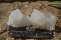 Natural Pineapple Candle Quartz Crystals  x 35 From Madagascar