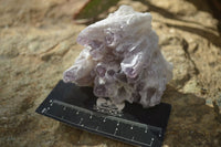 Natural Sugar Amethyst Clusters  x 4 From Solwezi, Zambia