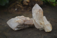 Natural Single Pineapple Quartz Crystals  x 35 From Antsirabe, Madagascar - Toprock Gemstones and Minerals 