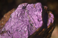 Natural Metallic Purpurite Cobbed Specimens  x 2 From Namibia - Toprock Gemstones and Minerals 