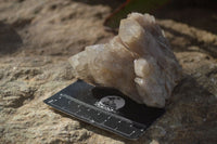 Natural Cascading Smokey Quartz Clusters x 3 From Luena, Congo