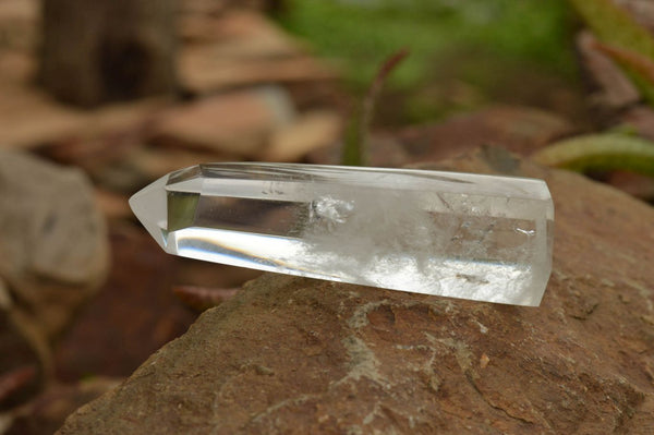 Polished Clear Quartz Crystal Points x 6 From Madagascar - TopRock