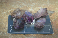 Natural Small Smokey Amethyst Crystals  x 35 From Chiredzi, Zimbabwe - Toprock Gemstones and Minerals 