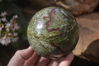 Polished Dragon Bloodstone Sphere  x 1 From Tshipise, South Africa