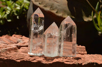 Polished Clear Quartz Crystal Points x 24 From Madagascar - TopRock