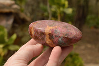 Polished Stunning Red Rhodonite Free Forms x 6 From Zimbabwe - TopRock