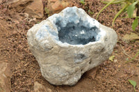 Natural XXL Blue Celestite Geode Specimen x 1 From Sakoany, Madagascar - TopRock