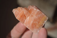 Natural New Sunset Orange Calcite Specimens  x 24 From Spitzkop, Namibia