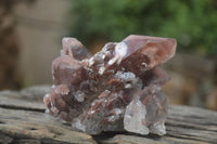 Natural Red Hematoid Quartz Specimens x 6 From Karoi, Zimbabwe