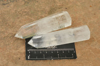 Polished Clear Quartz Crystal Points x 6 From Madagascar - TopRock