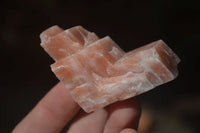 Natural New Sunset Orange Calcite Specimens  x 24 From Spitzkop, Namibia